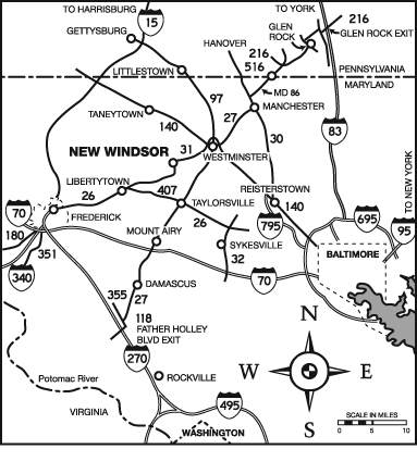 New Windsor Map