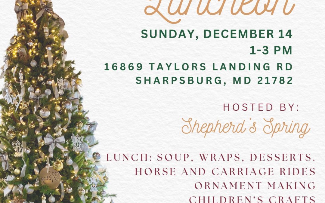 Christmas Luncheon at Shepherd’s Spring